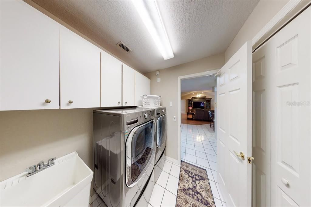 Laundry Room with Utility Sink