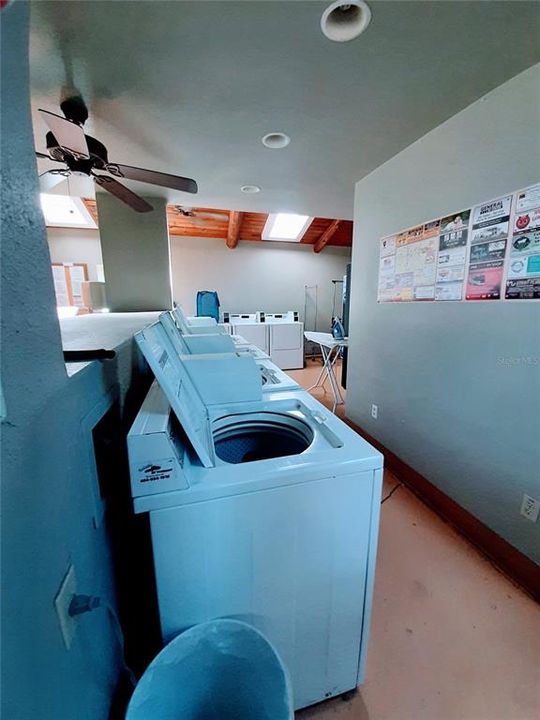 laundry area