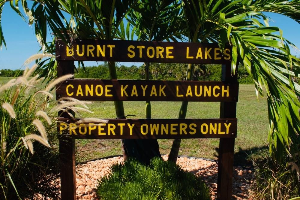 Community canoe and kayak launch
