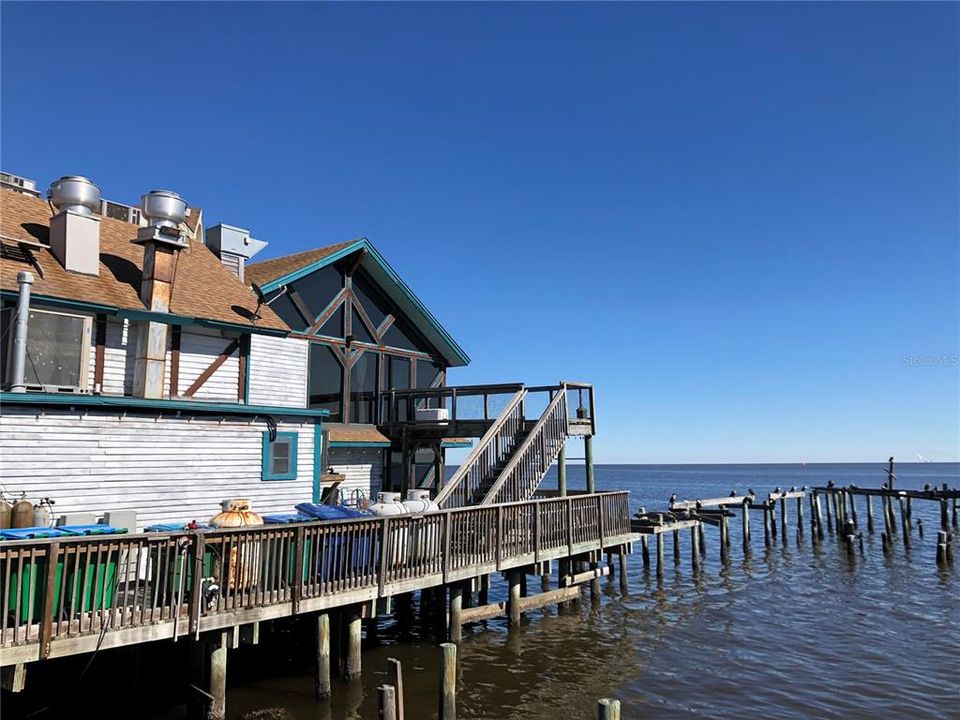 DOCK STREET VIEW PAST FAMOUS SEAFOOD RESTARAUNT