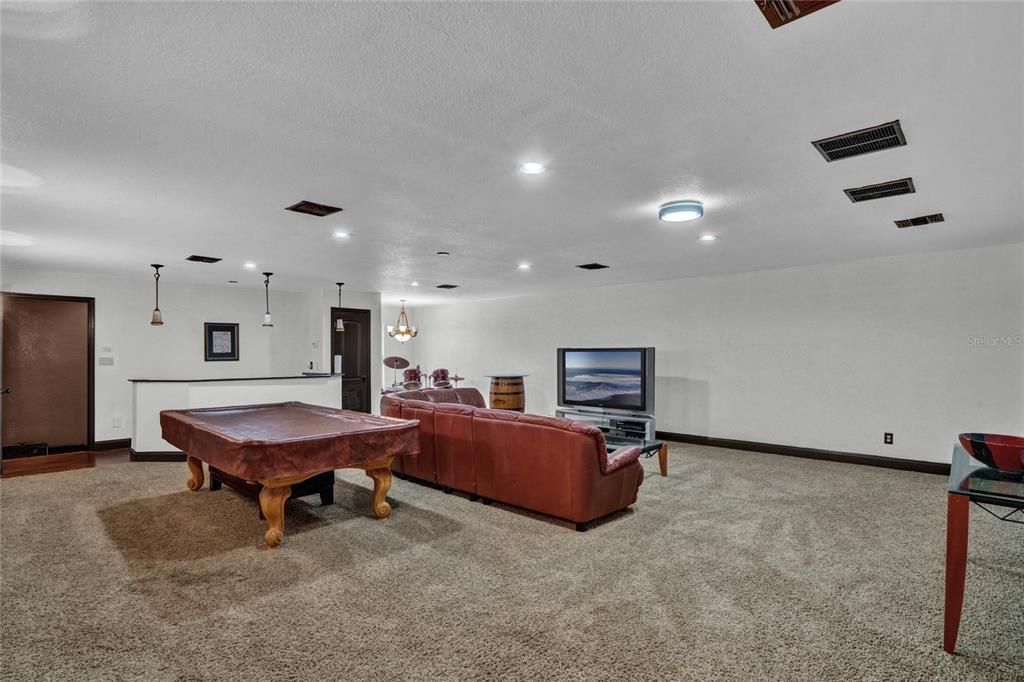 Home Theater and Billiards