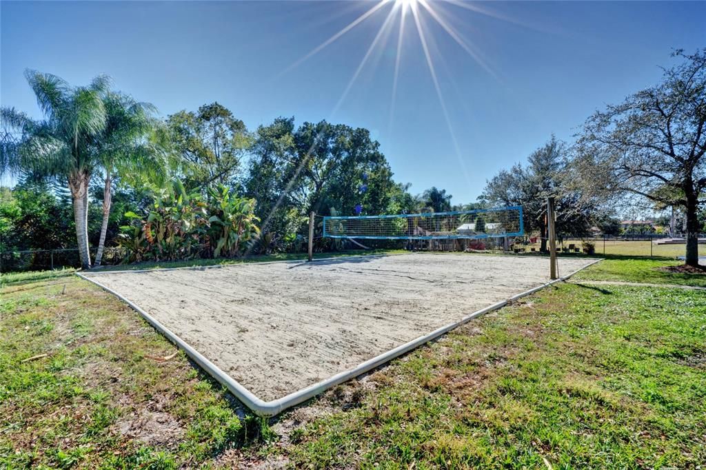 Full Sand Volleyball Court