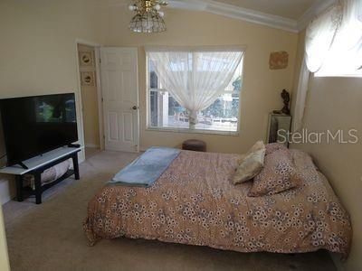 Master Bedroom W/view of Fishpond