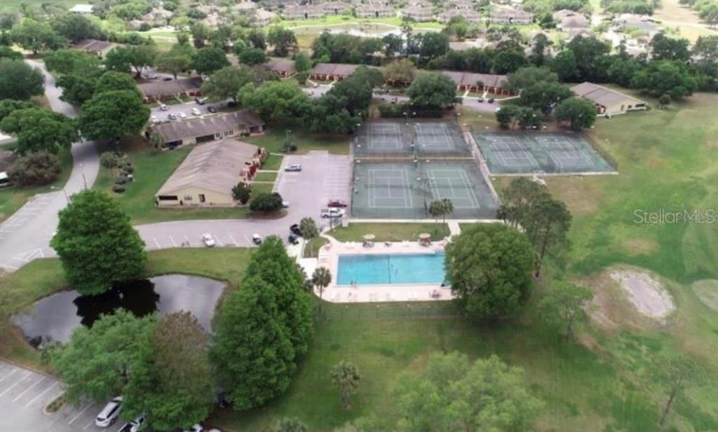 Community pool and Tennis Courts