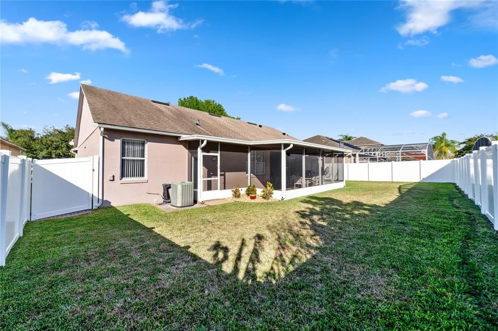 FULLY FENCED BACKYARD!