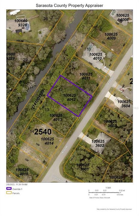 Recently Sold: $22,000 (0.23 acres)