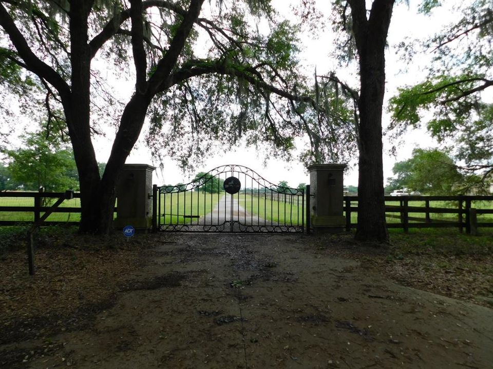 Gated entry - coded