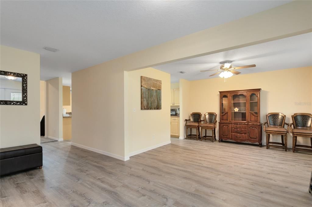 Formal Dining room across from the formal living room.