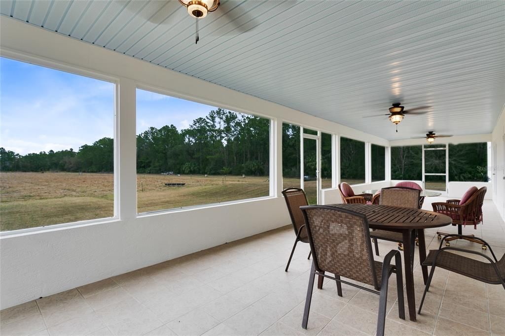 Nearly 50 feet x 12 feet, Have you ever relaxed on a bigger porch!?