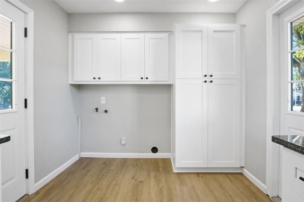 LAUNDRY and PANTRY