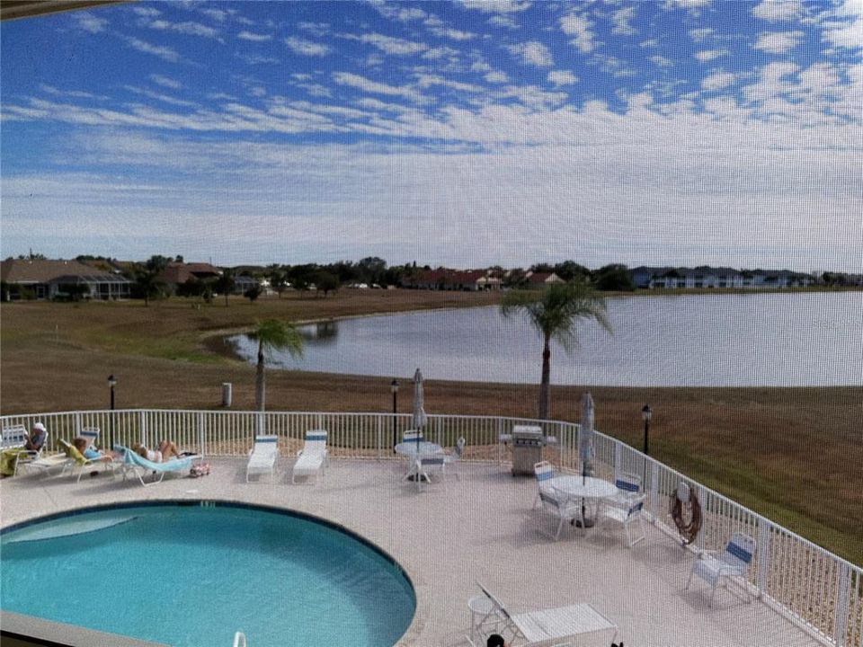 Pool and Lake view