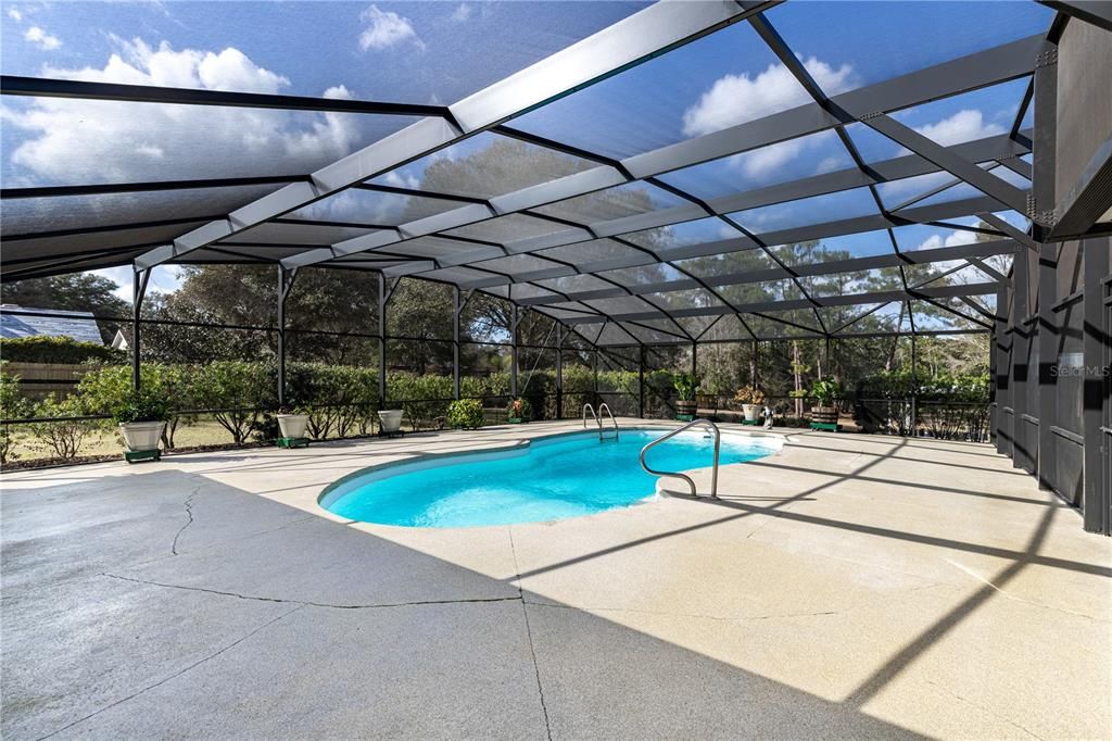 Screened Pool Area