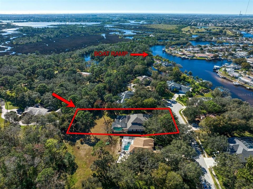 Your home will be just 330 yards to the Private Boat Ramp on the Anclote River!
