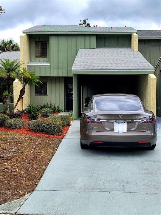 Front of Home with Covered parking