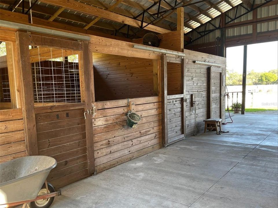 Inside Barn