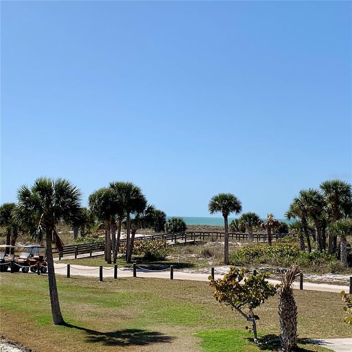 K building is conveniently located by beach boardwalk and views of the Gulf.