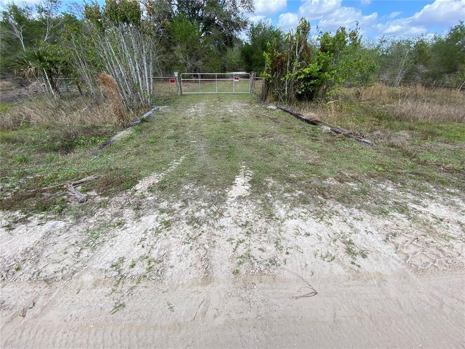 Front Gate, Culvert Driveway