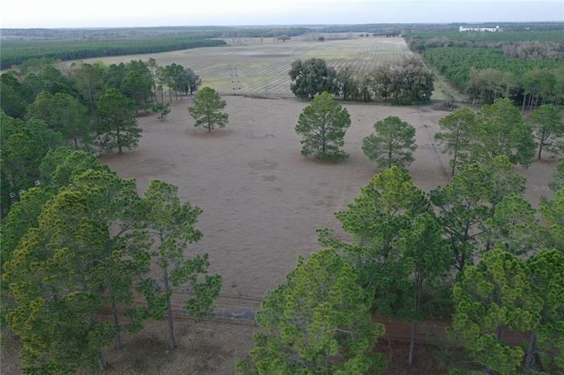 Aerial of the property