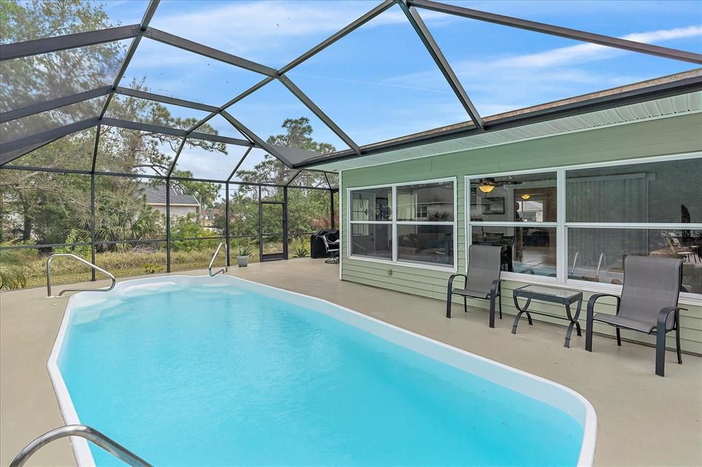 Pool and Patio area