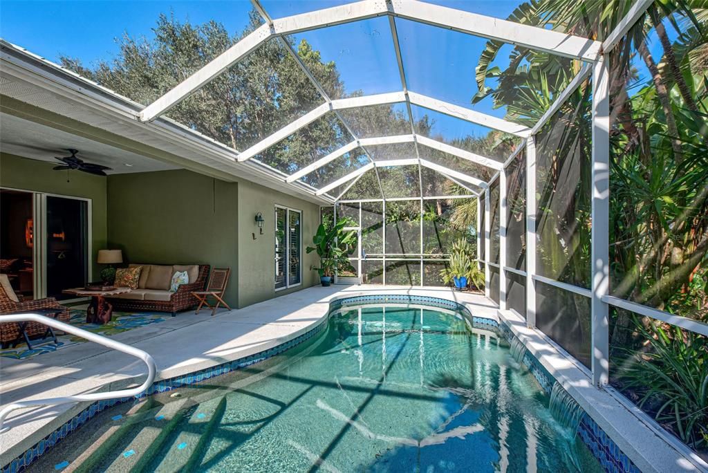 Private pool in home