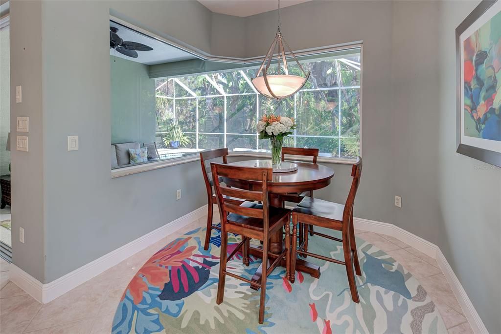 Dinette area off the kitchen