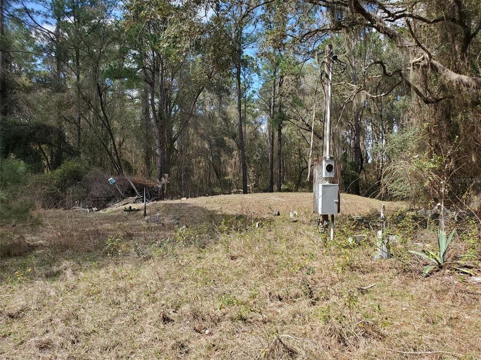 mobile home previous on property