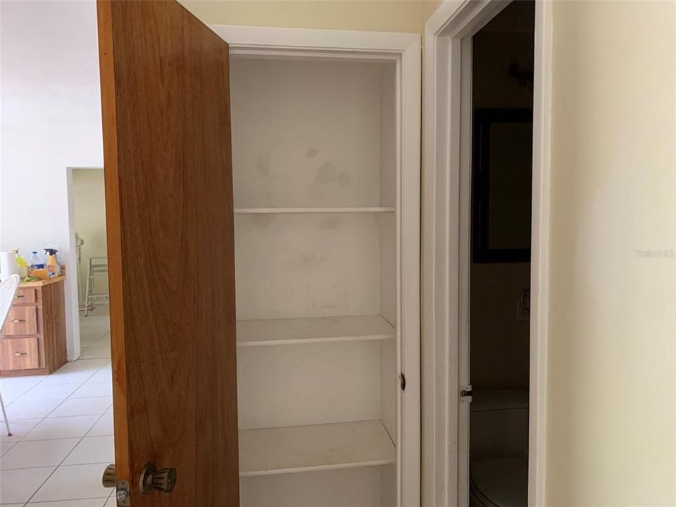 Linen closet