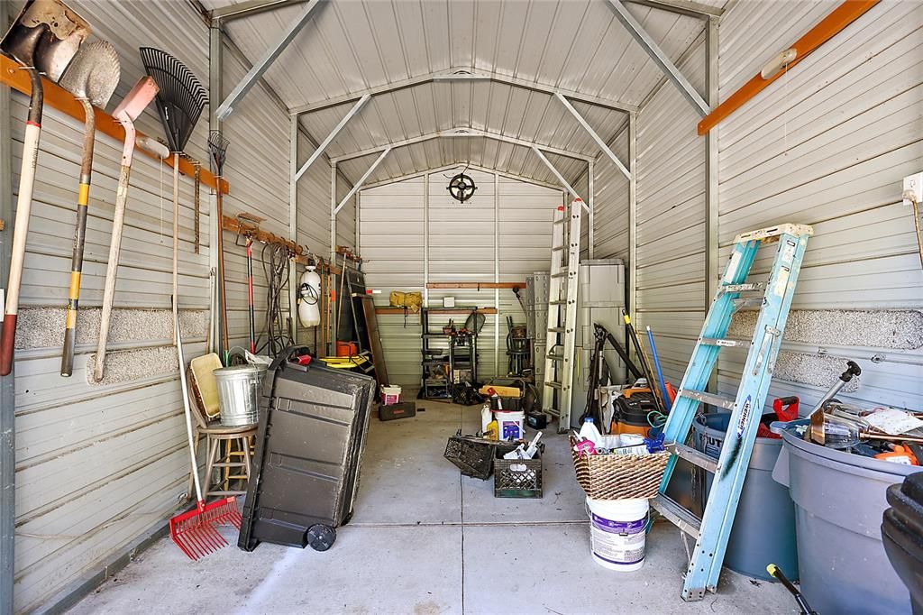 Inside Additional Garage