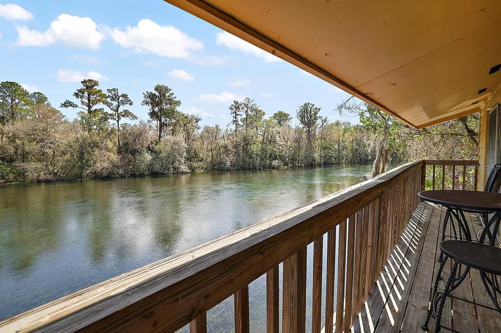 balcony upstairs