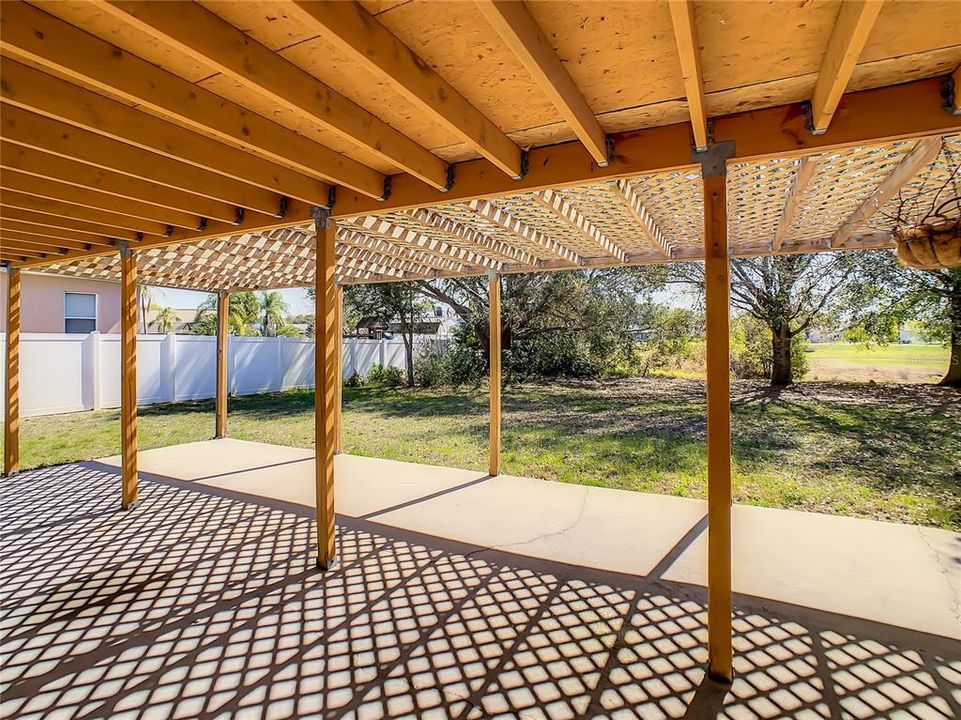 Large Covered Patio