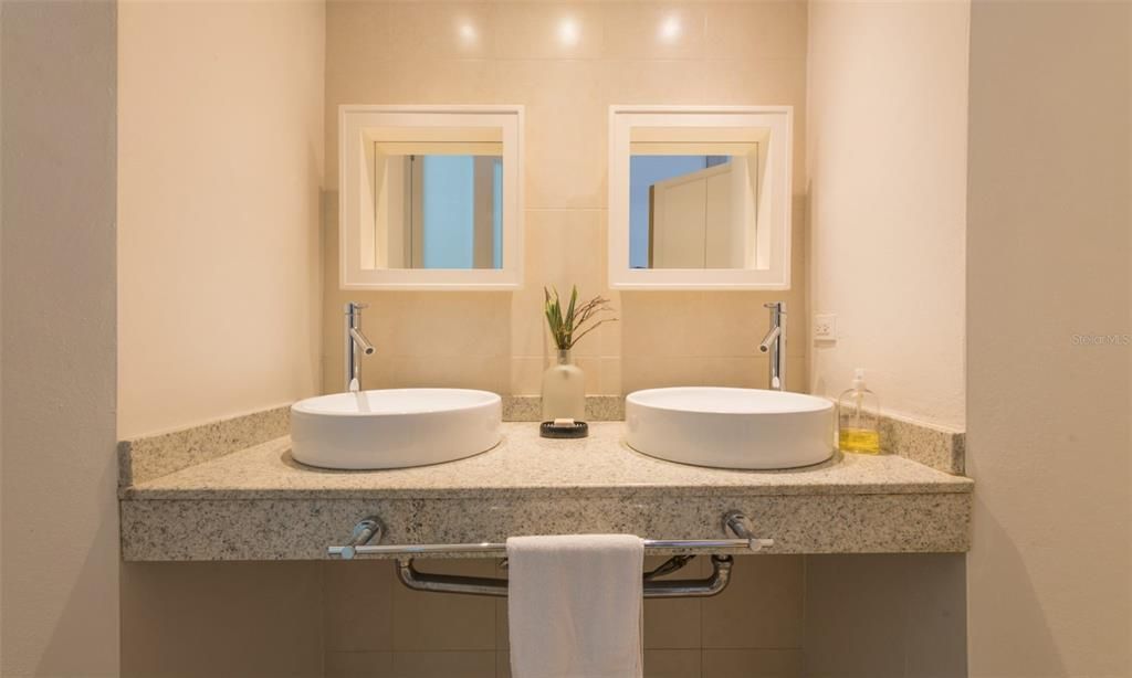 Dual Sinks in Master Bathroom