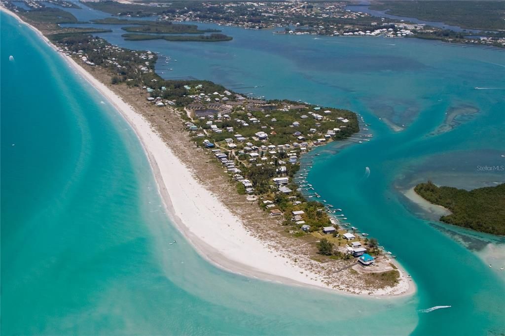 Little Gasparilla Island is a "bridge-less" barrier island and as such, it is entirely private with NO public access.  Avoid the crowds with no vehicles or commercial stores on the island.  You will feel the charms of "old world Florida" each and every day.