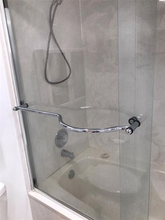 Owner's Bath with Glass Shower Door