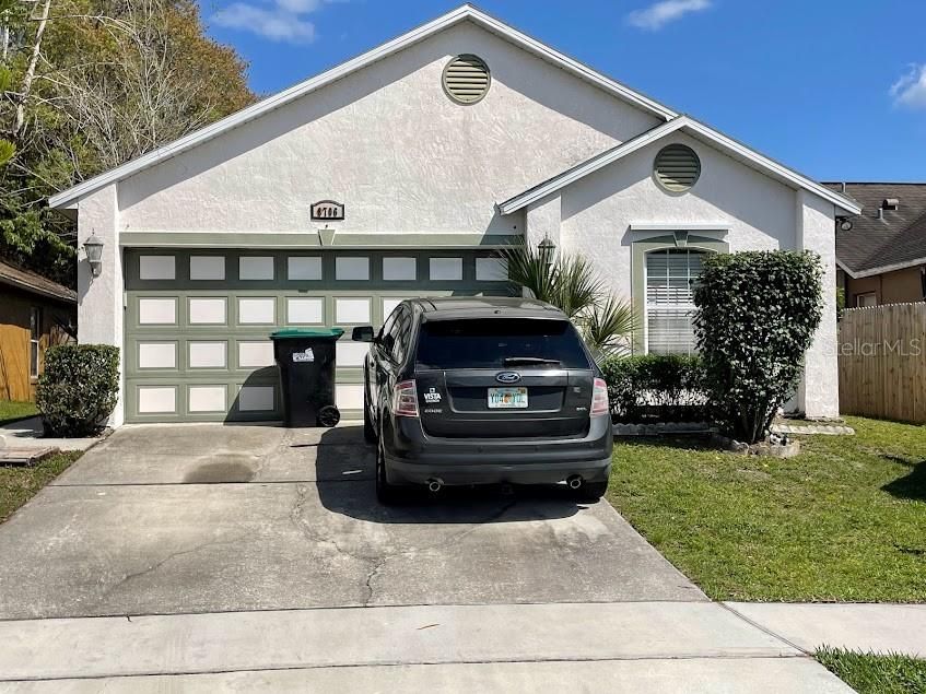 Front of Your new home with its 2 car garage!