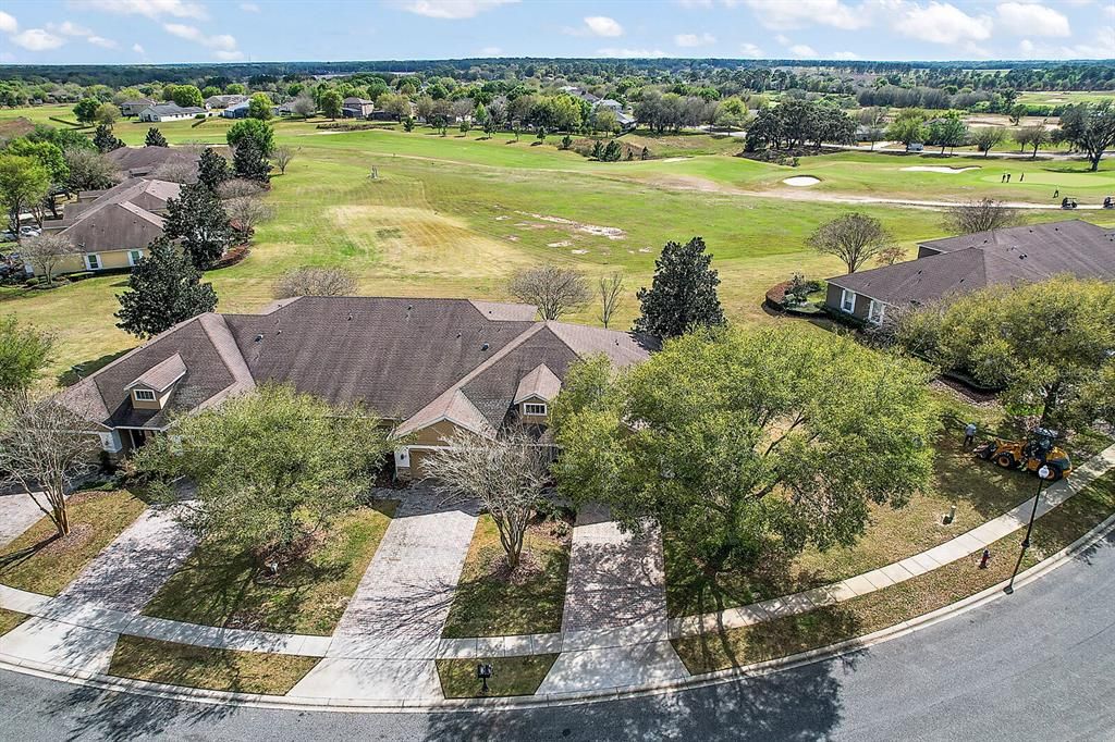 end unit on the right with views of EAGLE DUNES golf course
