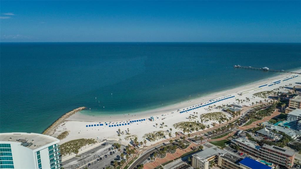 Clearwater Beach!  5-minute bike ride, 15- minute walk, drive or take the Jolly Trollly!