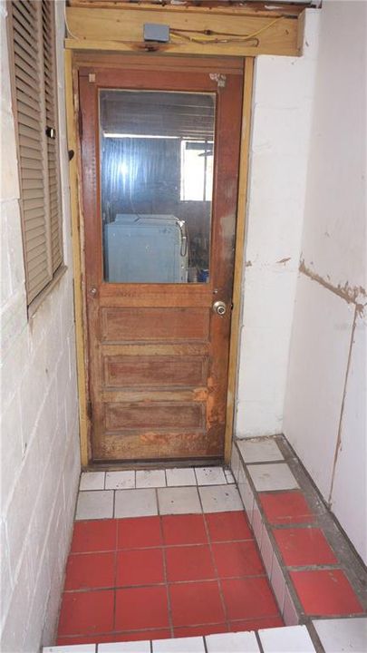 Hallway to Back Porch