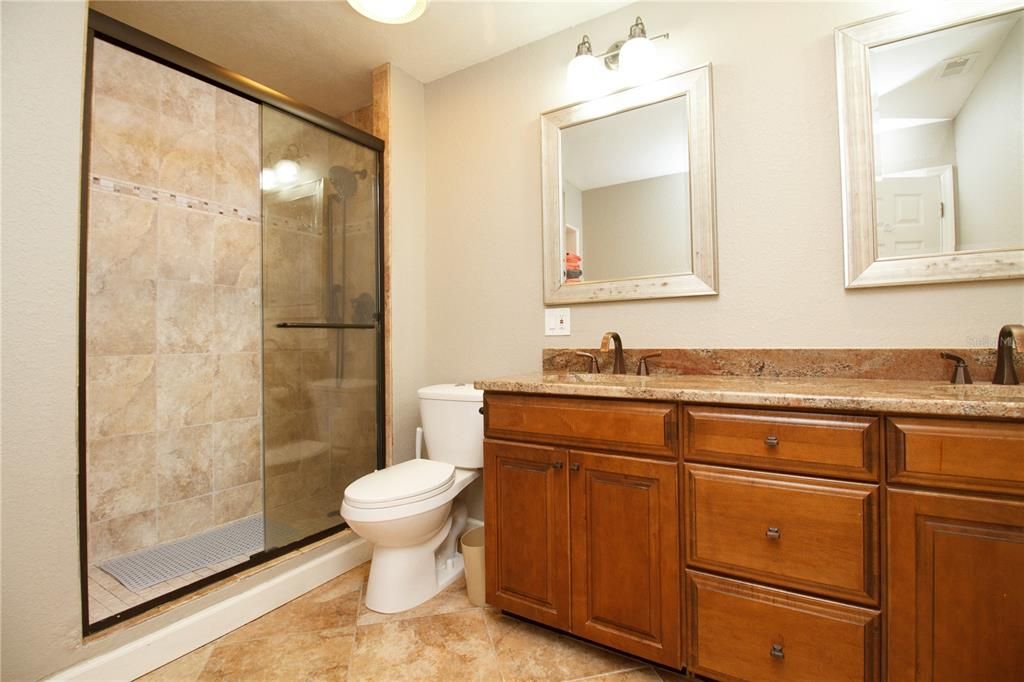 Primary Bath with Large Shower
