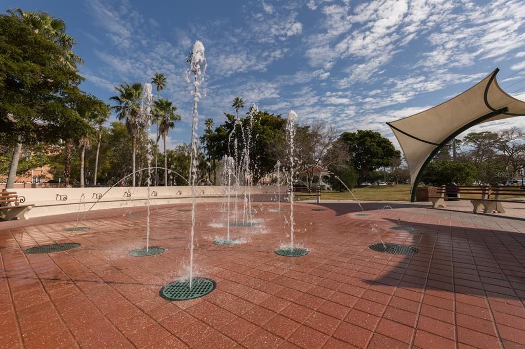 Fountains on the Island of Venice