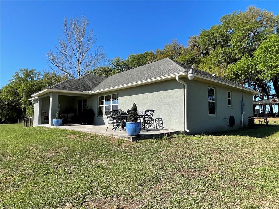 Rear View of Home