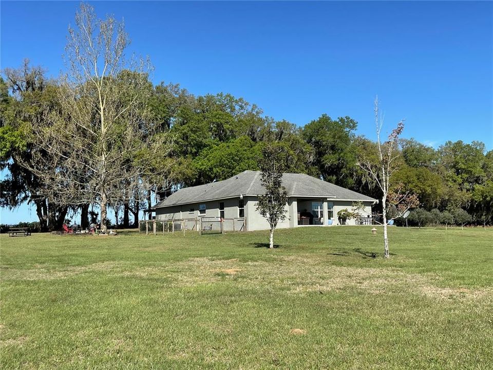 Rear view of Home