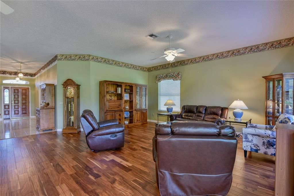 Living Room and view to Front Door