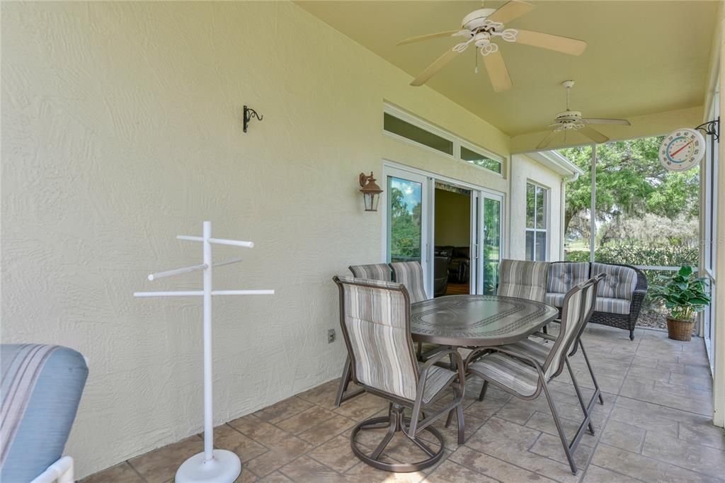 Ceiling Fans on Screened-Lanai