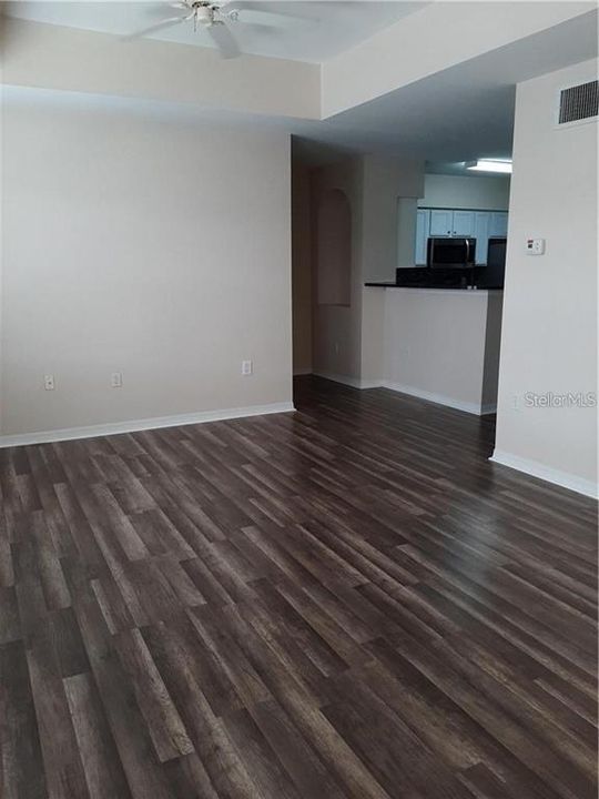 LIVING AREA, LOOKING TO KITCHEN