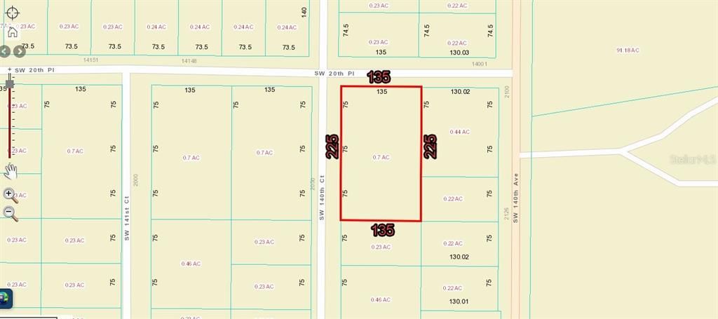 Recently Sold: $21,900 (0.70 acres)