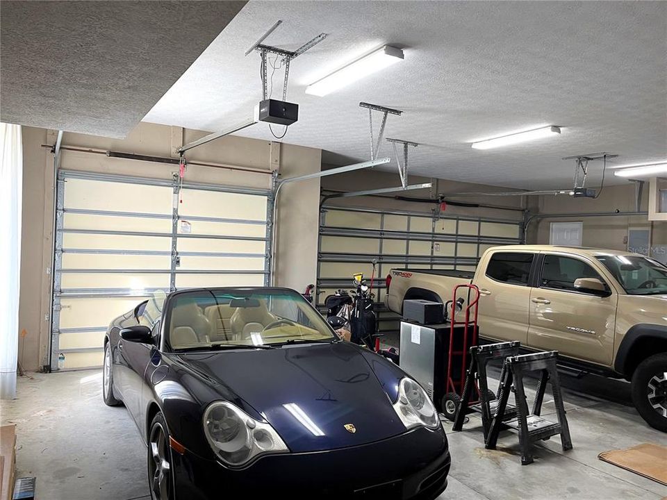 Three Car Garage with Storage!