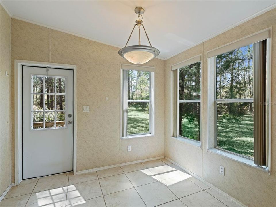 View of Breakfast Nook