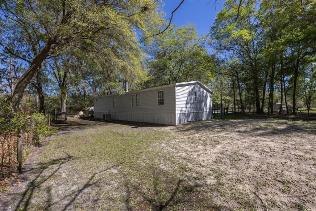 Open pasture area