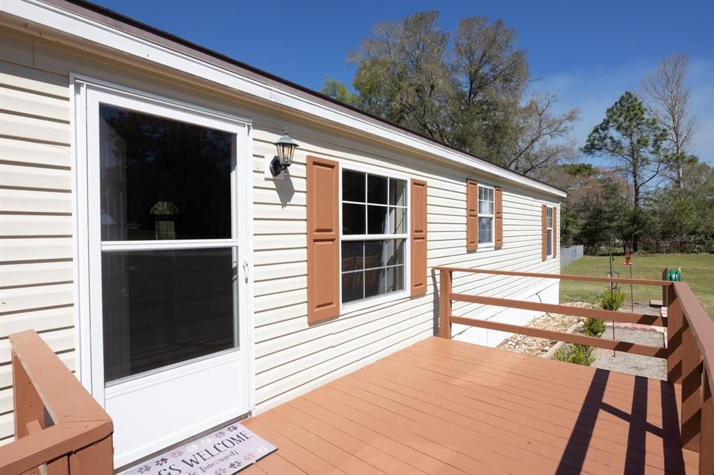 Nice front porch