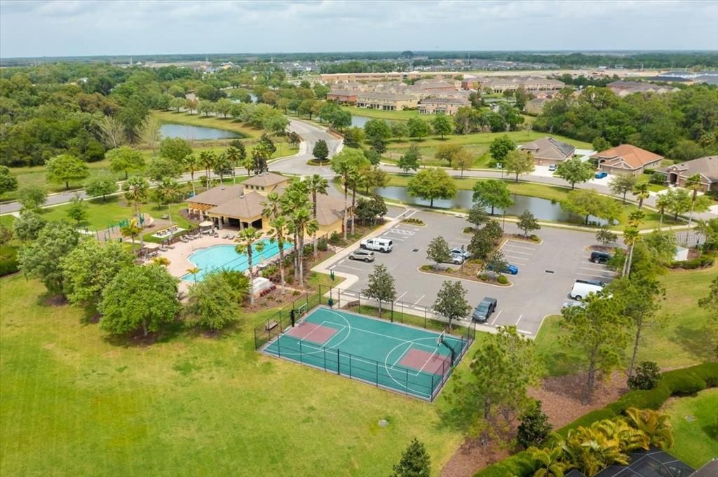 Community amenities - clubhouse, pool, playground